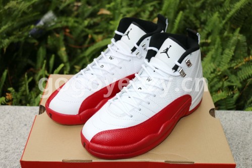Authentic Air Jordan 12 Cherry