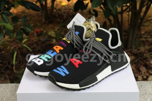 Authentic Pharrell x  AD NMD Human Race Black