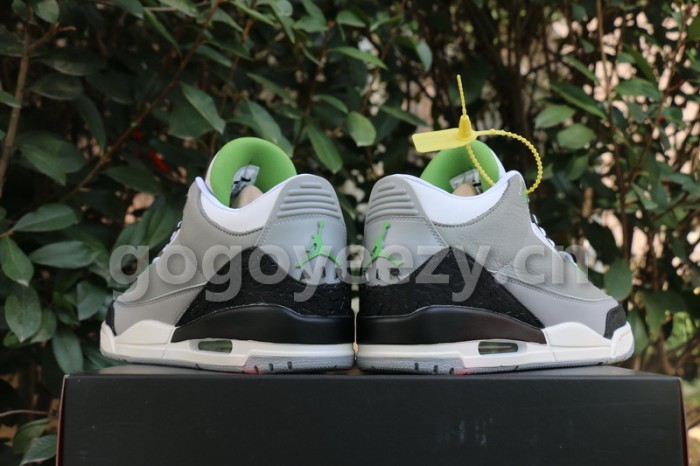 Authentic Air Jordan 3“Chlorophyll”