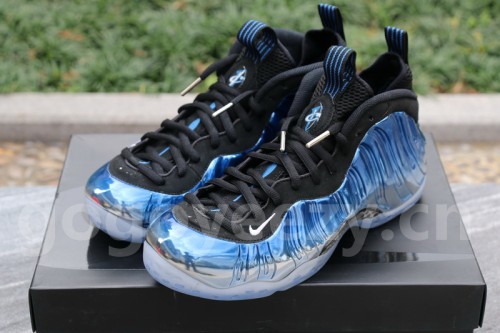 Authentic Nike Air Foamposite One “Blue Mirror”
