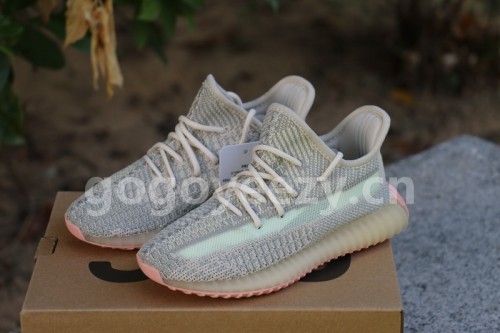 Authentic Yeezy Boost 350 V2 “Citrin” Kids Shoes