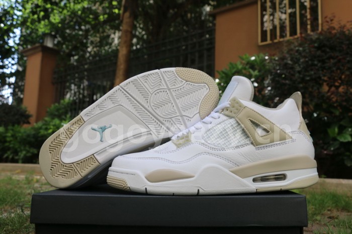 Authentic Air Jordan 4 Linen