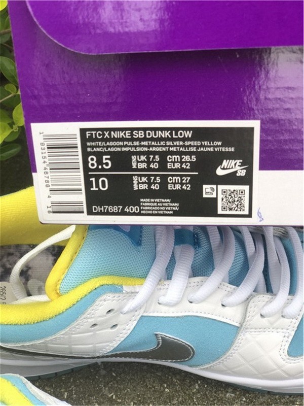 Authentic FTC x Nike SB Dunk Low