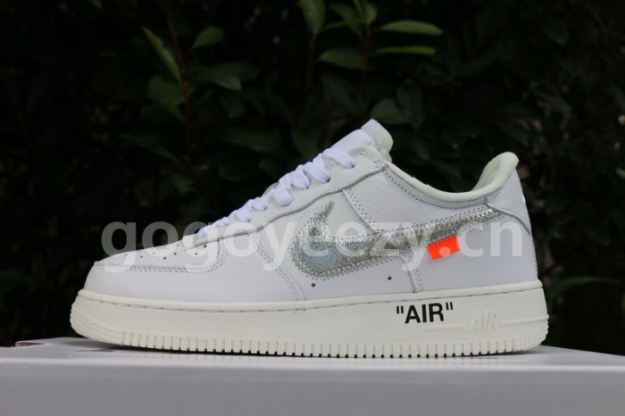 Authentic 2018 Off White x Moma Air Force 1 One Low White
