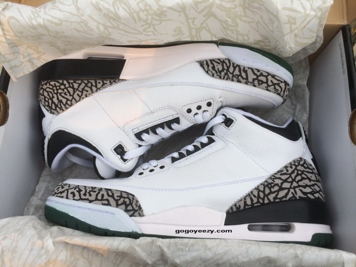 Authentic Air Jordan 3 Oregon Ducks