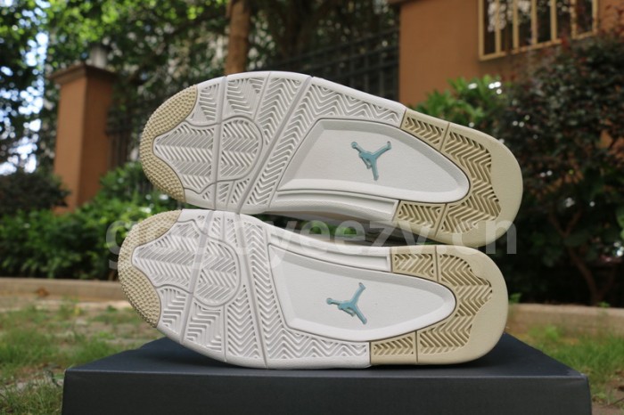 Authentic Air Jordan 4 Linen