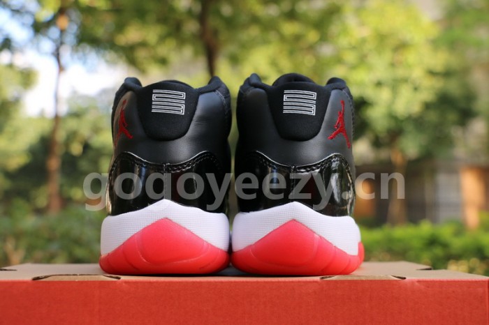 Authentic Air Jordan 11 Bred 2019 GS