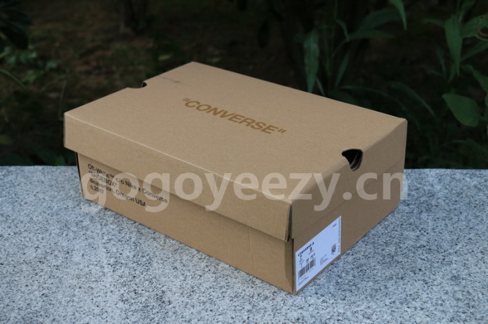 Authentic OFF-WHITE x Converse 2.0