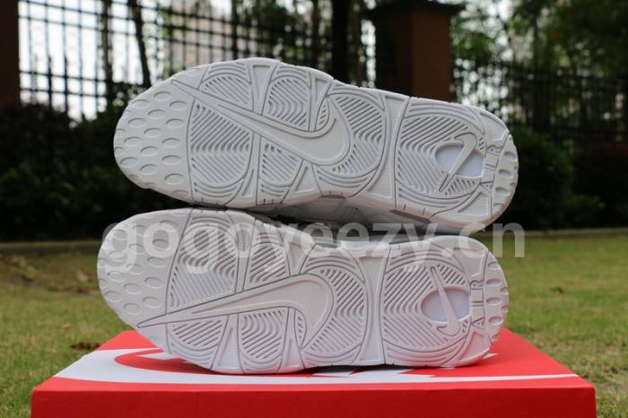Authentic Nike Air More Uptempo Tripe White