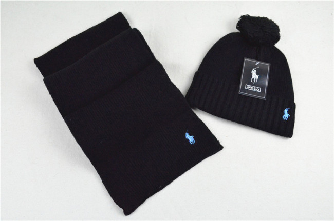POLO Wool Cap Scarf AAA-015