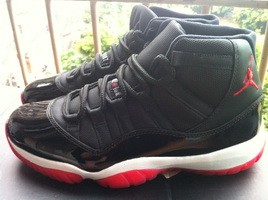 Authentic jordan 11 bred  man shoes(Christmas sale !)