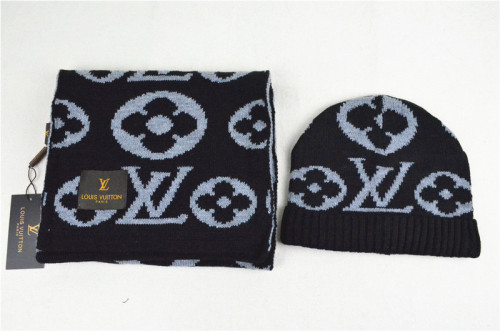 LV Wool Cap Scarf AAA-021