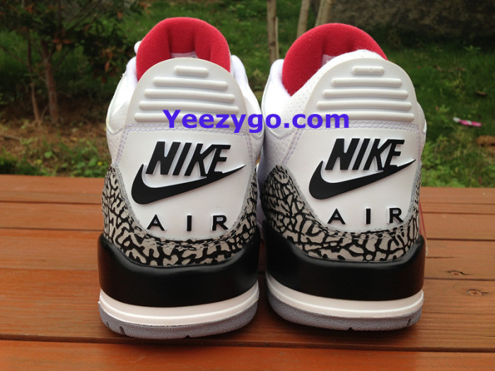 Authentic Air Jordan 3'88 “White Cement”