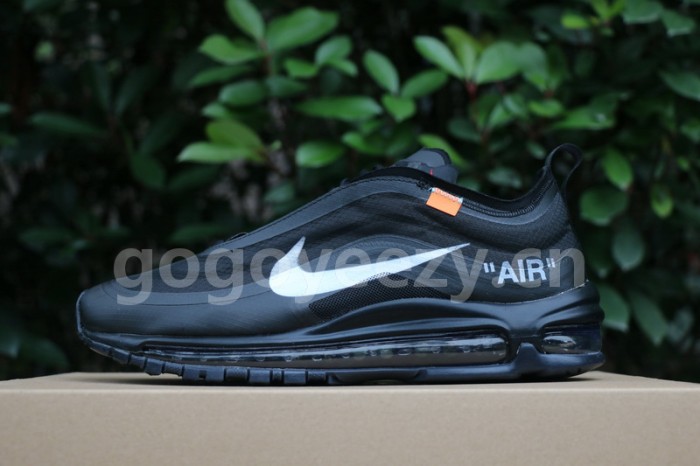 Authentic OFF White x Nike Air Max 97 Black