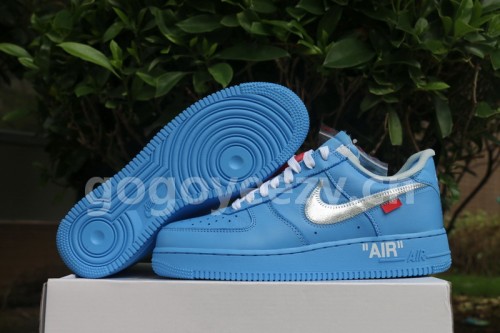 Authentic OFF-WHITE x Air Force 1 “MCA”GS（Update Version）