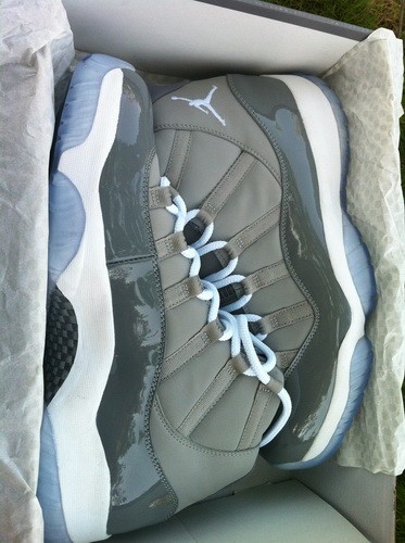 Authentic Jordan 11 cool grey
