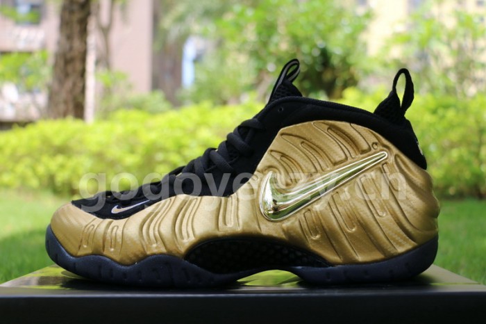 Authentic Air Foamposite Pro “Metallic Gold”