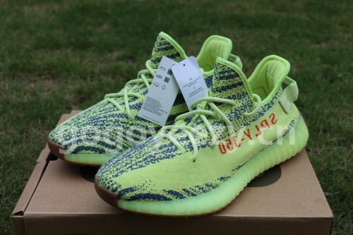 Authentic AD Yeezy 350 Boost V2  “Semi Frozen Yellow”