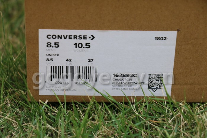 Authentic OFF-WHITE x Converse 2.0 White