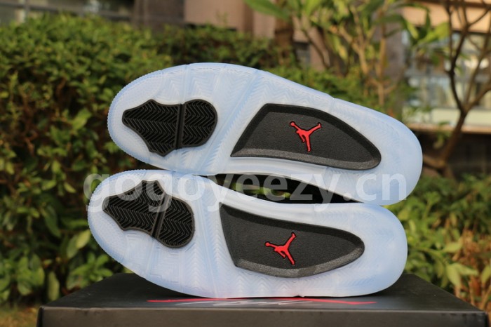 Authentic Air Jordan 4 Green Laser