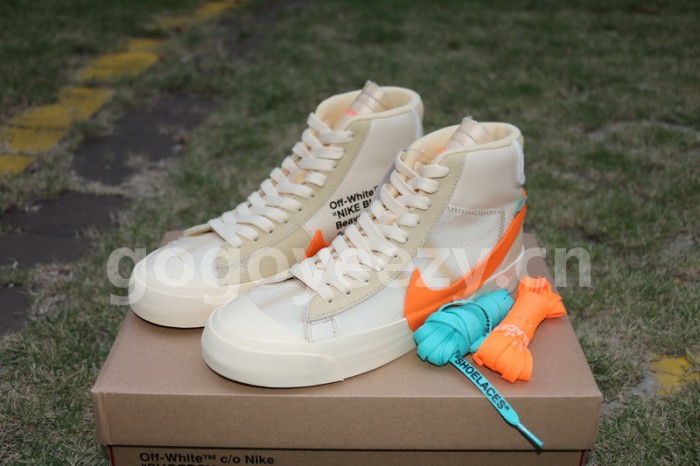 Authentic OFF-WHITE x Nike Blazer Mid “All Hallow’s Eve”