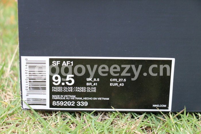 Authentic Nike Special Field Air Force 1 Olive Green