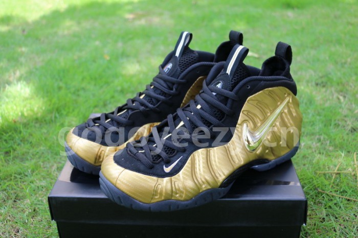 Authentic Air Foamposite Pro “Metallic Gold”