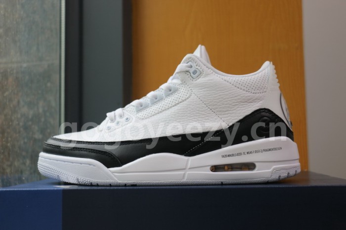 Authentic Fragment x Air Jordan 3