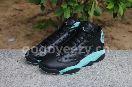 Authentic Air Jordan 13  Island Green 