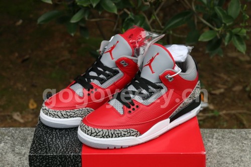 Authentic Air Jordan 3 “Red Cement”