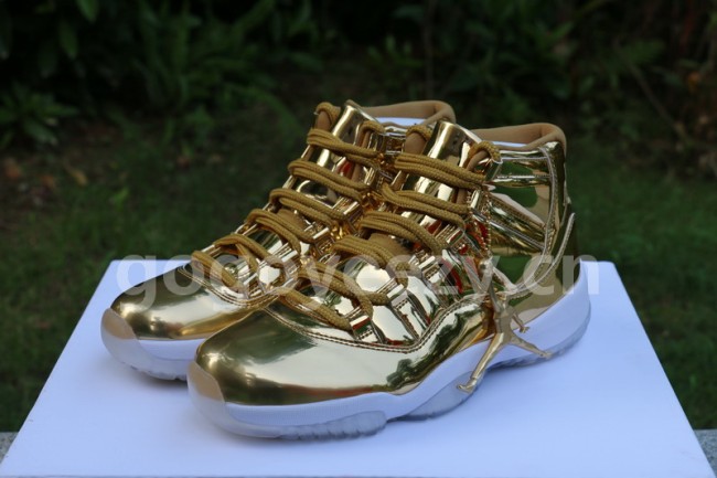 Authentic Air Jordan 11 PRM Gold