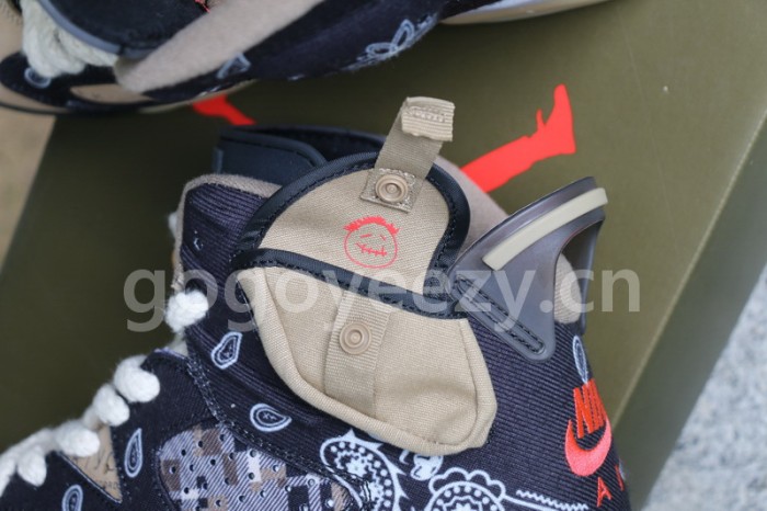 Authentic Travis Scott x Air Jordan 6 Custom made