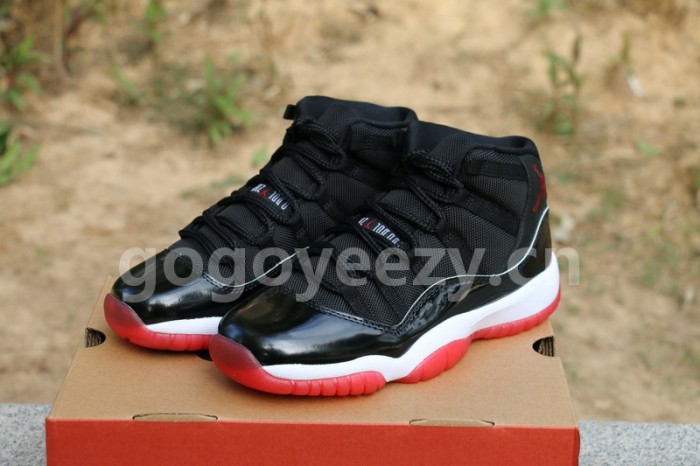 Authentic Air Jordan 11 Bred 2019 GS