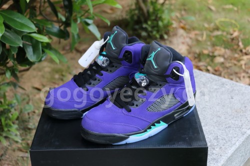 Authentic  Air Jordan 5 “Alternate Grape”