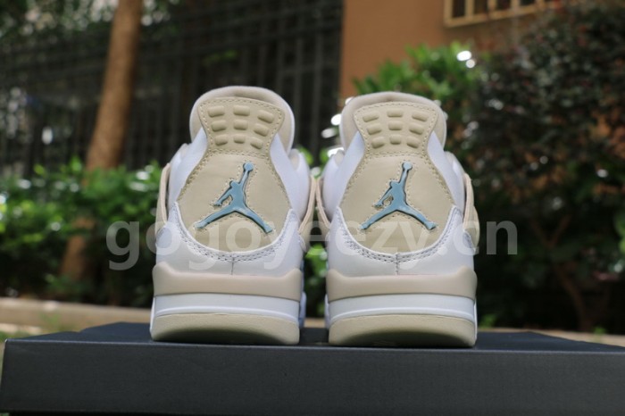 Authentic Air Jordan 4 Linen