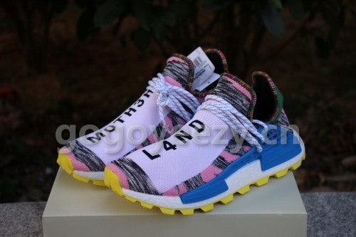 Authentic Pharrell x AD NMD Hu “Solar Pack”-001