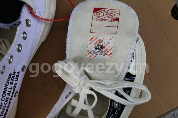 Authentic OFF-WHITE x Converse 2.0