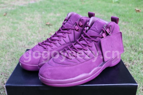 Authentic PSNY x Air Jordan 12 “Burgundy”