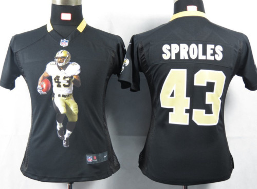 Limited New Orleans Saints Women Jersey-013