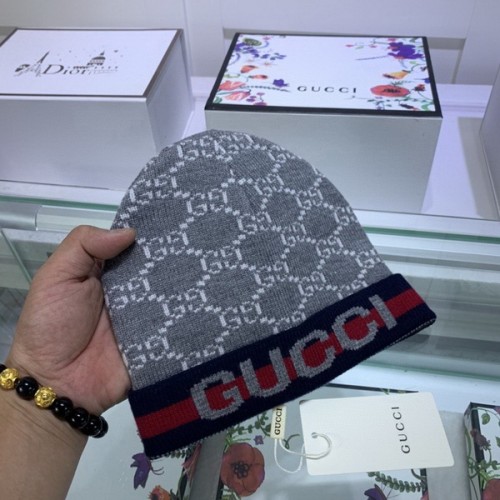 G Wool Cap Scarf AAA-096