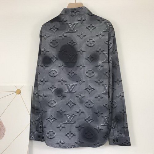 LV long sleeve shirt men-030(M-XXL)