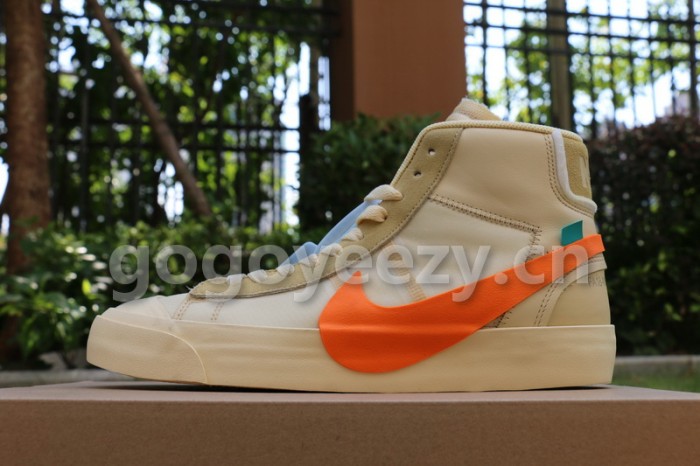 Authentic OFF-WHITE x Nike Blazer Mid “All Hallow’s Eve”