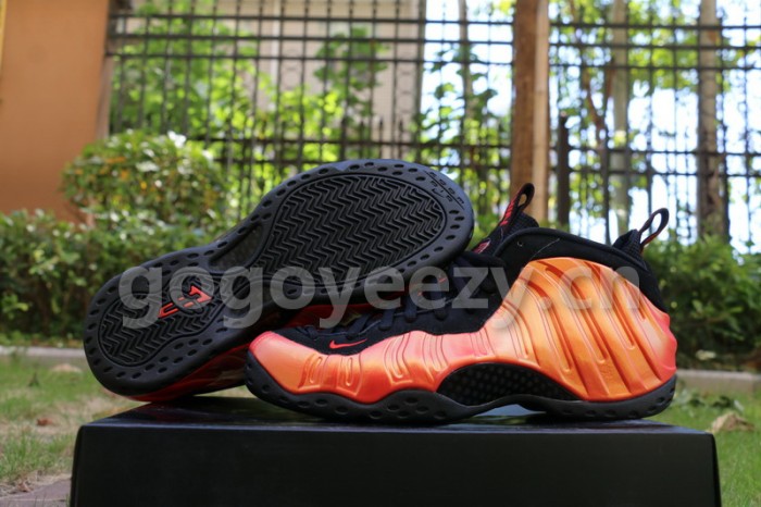 Authentic Nike Air Foamposite One “Habanero Red”