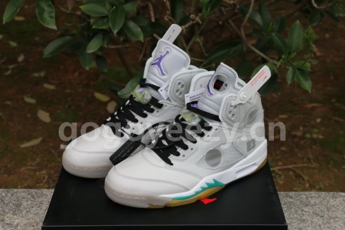 Authentic OFF-WHITE x Air Jordan 5 New