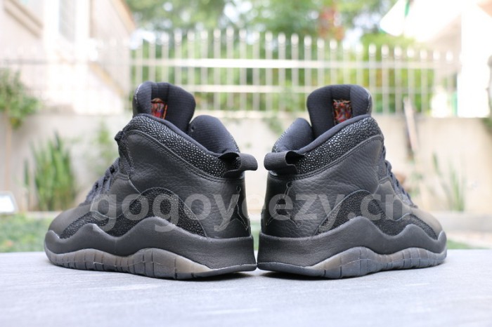 Authentic Air Jordan 10 “OVO” Black