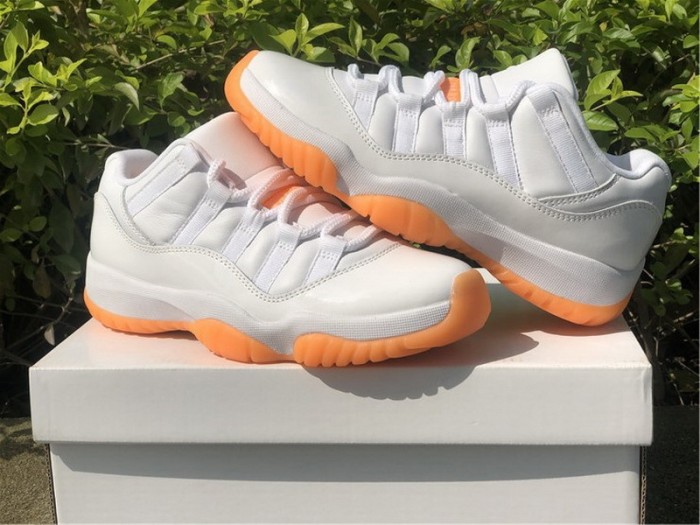 Authentic Air Jordan 11 Low Citrus