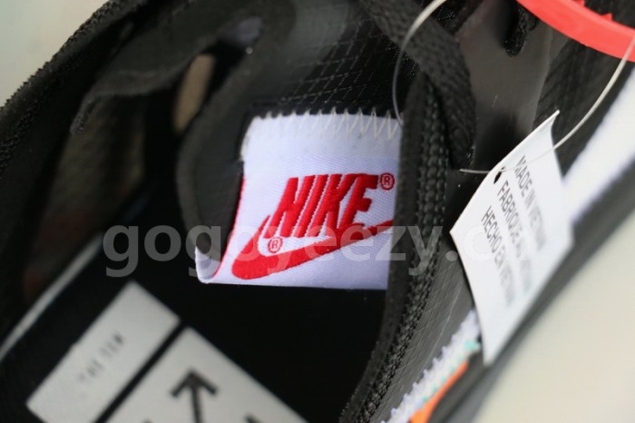 Authentic Off White x Nike Zoom Fly Black