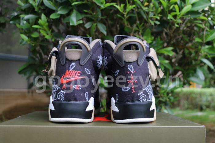 Authentic Travis Scott x Air Jordan 6 Custom made