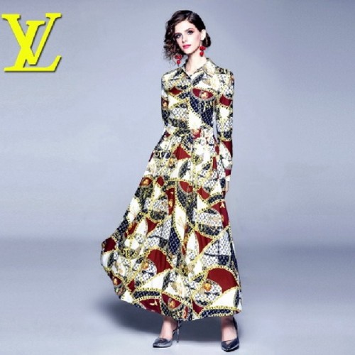 LV Women Dress-008(M-XXL)