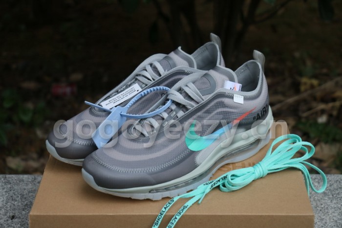 Authentic Off-White x Nike Air Max 97 Grey